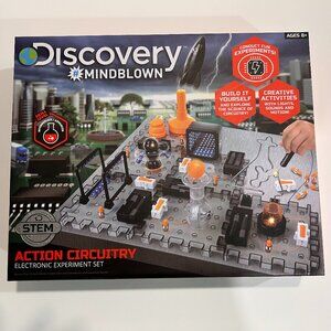 Discovery Mindblown Action Circuitry Electronic Experiment Set New